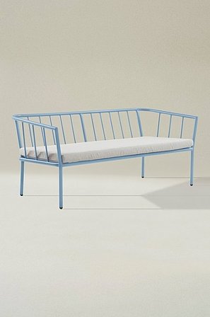 Jotex - Utesoffa 2-sits Duvblå MENTON - Köp Utesoffor & utebänkar hos Jotex