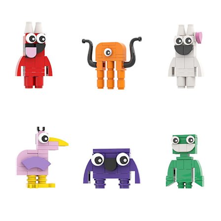 Monster Garten Of Banban Byggeklodser Klasse Have Spil Anime Omkreds Byggeklodser Legetøj Børns Legetøj Gave