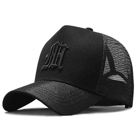 56-60CM 61-68cm Stor huvud Man Plus Size Baseball Cap Män Sommar 100% Bomull Mesh Trucker Hat Man 3d Broderi Snapback Hats (FMY)