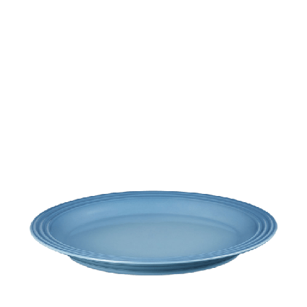 Le Creuset Middagstallrik Signature stengods 27 cm Chambray Skålar Blå