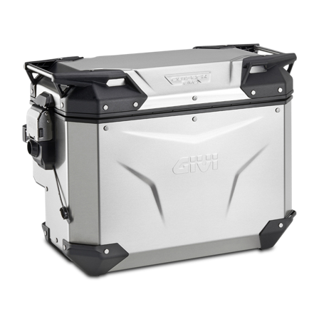 Givi Trekker Outback EVO Naturligt Aluminium Kam Sidoväska