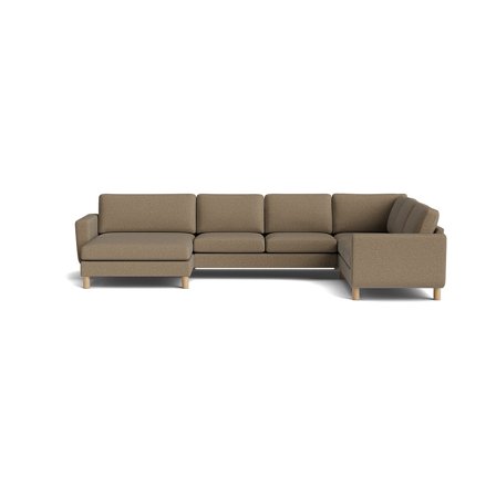 Haven U-sofa, vendbar - Aurora Mørk Beige - 361x255x86 - Sofa, u-sofa