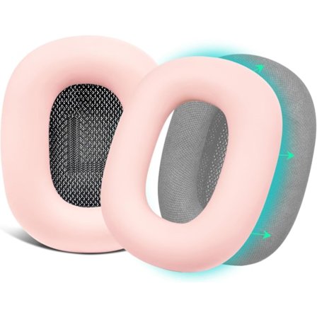Silikoniset korvatyynyt Airpods Max -kuulokkeille, hiki- ja vedenkestävä, helppo pestä, kestävä