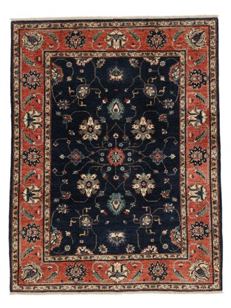 Ziegler Fine Rug Oriental Black/Dark Red (Wool, Pakistan)