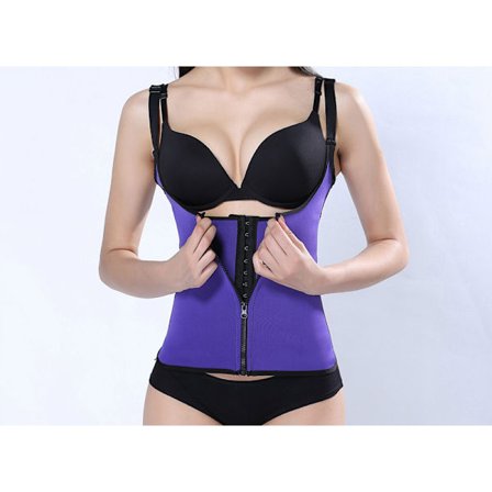 Justerbar midjeband med justerbar korsett lila