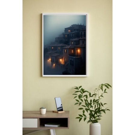 Mystiska MEDELHAVSHUS Affisch 50×70 CM