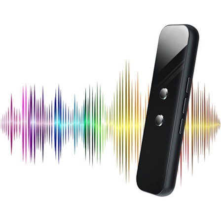 Real-time sprogoversætter, offline tovejs oversættelse, Bluetooth, 600mAh, kompatibel med flere enheder, rejse- og erhvervsbrug