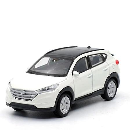 1/36 Hyundai SUV Legering Bilmodel TUCSON SANTAFE IX35 Diecasts Simulering Metal Legetøjsbil Model Samling Træk Tilbage Børns Gave-WELLNGS Tucson 