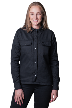 Motorshirt Dames Course Thunder Zwart L