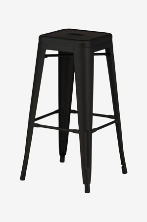 Venture Home - Barstol Tempe 4-pack - Svart - Barstolar & pallar - Från Homeroom