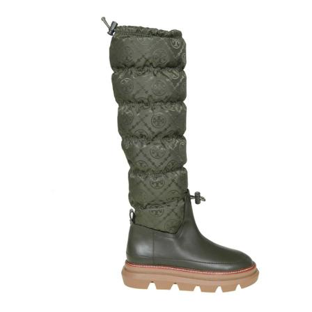 Tory Burch, Over-knee Boots Zielony, Kobieta, Rozmiar: 36 EU