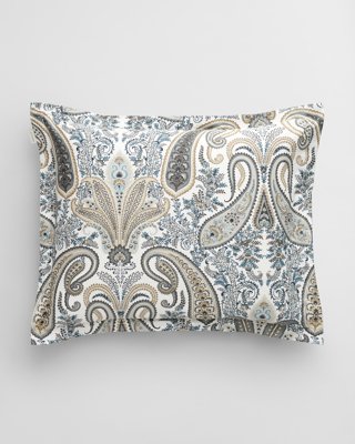 GANT - Key West paisley putetrekk 50x70cm og 70x100cm dark putty