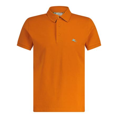 Etro, Polo Shirts Pomarańczowy, Mężczyzna, Rozmiar: M