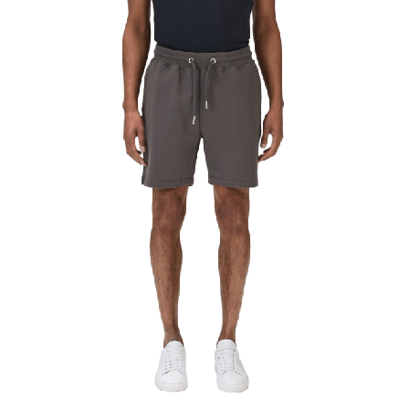 John Henric Cotton Drawstring Sweat Shorts Herr Grön S