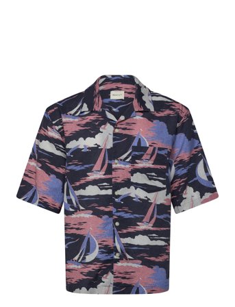 GANT | Rel Sailing Print Ss Shirt | XXL