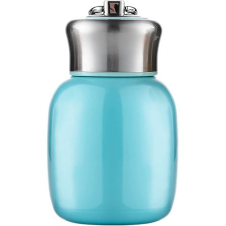 Liten termosflaska, 200ml, vakuumisolerad vattenflaska, läcksäker, juice, mjölk, vakuum, varm och kall vattenflaska