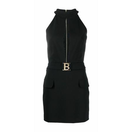 Blugirl, Short Dresses Zwart, Dames, Maat:S