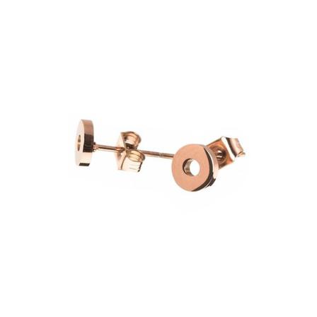 Stålörhängen I Rosé Från Lotta Design