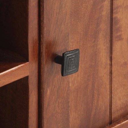 vidaXL TV-bänk honungsbrun 120x30x41 cm massivt akaciaträ