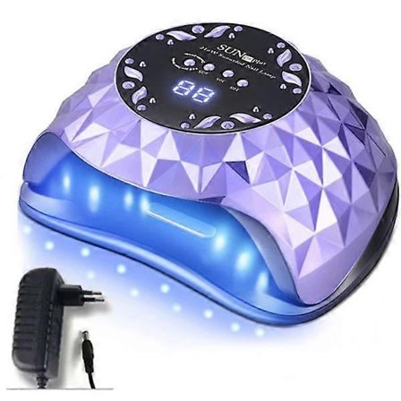 216W Nagellack Nagel Lampa LED/UV Ingen Svart Hand Nagelmaskin Snabbtorkande Nagellack Nagelbakningslampa