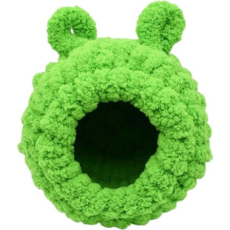 Vintervarm fuglerede, papegøye bur hengekøye seng forsyninger leketøy hus hule for fink liten dyr kjærlighetsfugl kakadue