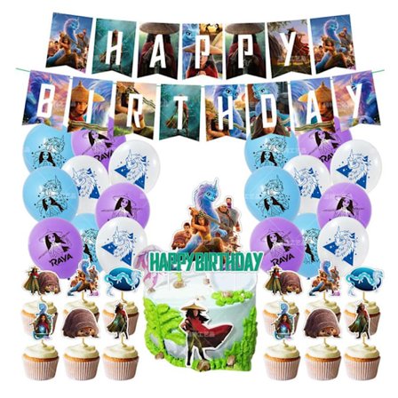 Raya och den sista draken Barnkalas Ballongbåge