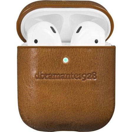 Coque - DBramante1928 - Köpenhamn Tan - Läder - Brun - För Airpods