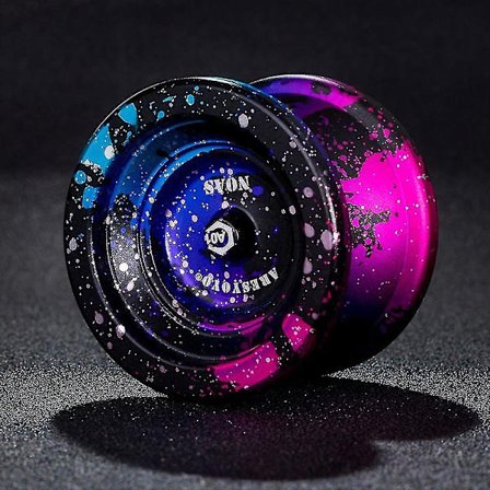 1a3a5a Galaxy Metal Profesjonell Yo-yo Anti-fall Slitesterk Yo-yo [DmS]