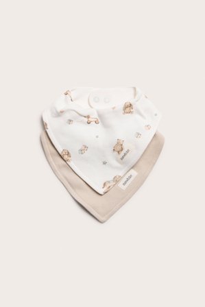 Newbie | Dregglisar med nallar 2-pack | Offwhite