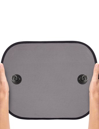 Reer Travelkid Sun Basic Car Sunshade - Grey - ONE SIZE