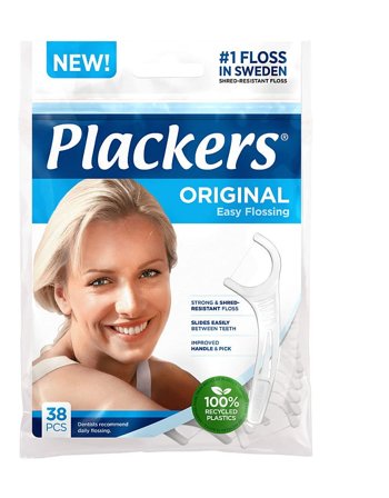 Plackers Tandtråd 38 stk, Medicin & Pleje, Mund & Tandpleje, Tandtråd