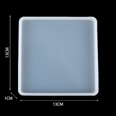 Neliönmuotoiset silikonivalu molds tee-se-itse hartsialustalle