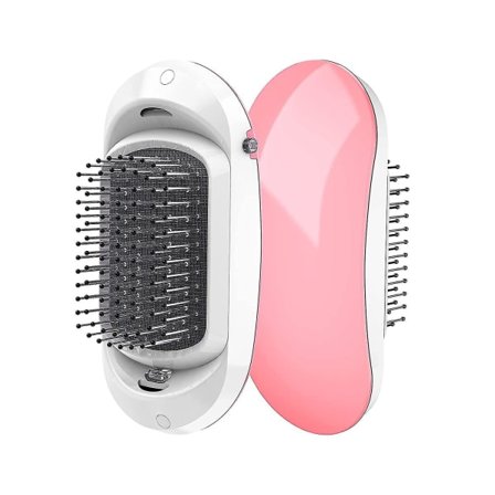 TG Professional sähköinen ioninen hiusharja pörröiselle hiukselle Vahvistettu antistaattinen hiusharja negatiivisten ionien avulla