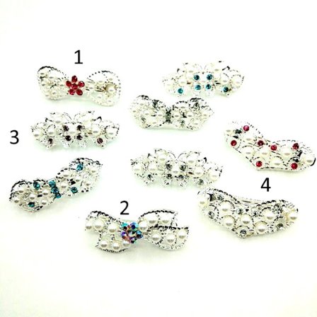 Hårtilbehør med diamanter