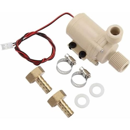 12 V aurinkovesipumppu - kuuman ja kylmän veden kierrätys