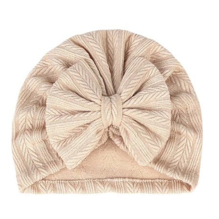 Baby Hat Turban Cap KHAKI