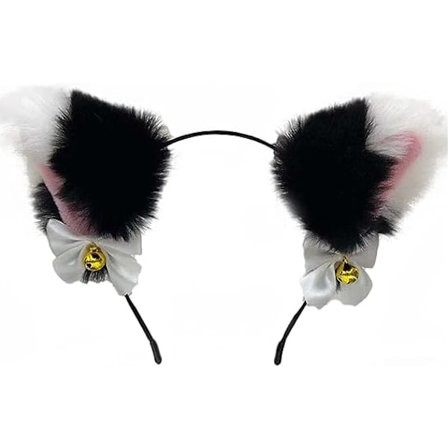 Eläin Kettu Kissan Korvat Panta Halloween Juhlat Naisten Asu Päällys Asu Cosplay Asu Hiukset Lisävaruste