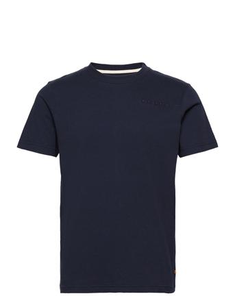 Embriodered T-Shirt Blue Far Afield
