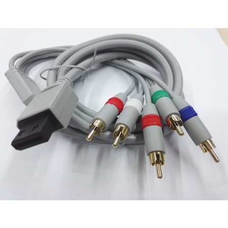 Komponent HD AV-kabel til HDTV-EDTV (High Definition 480p) Kompatibel med Nintendo Wii og Wii U