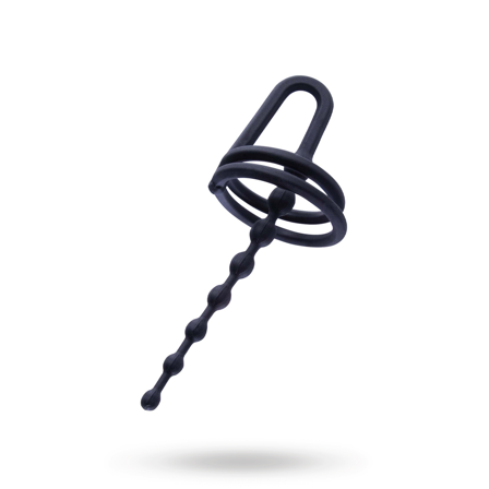 NMC: Bliss Urethral Plug With Glans Straps