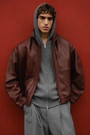 Soft Goat - Men's Chunky Hoodie - M - Grey