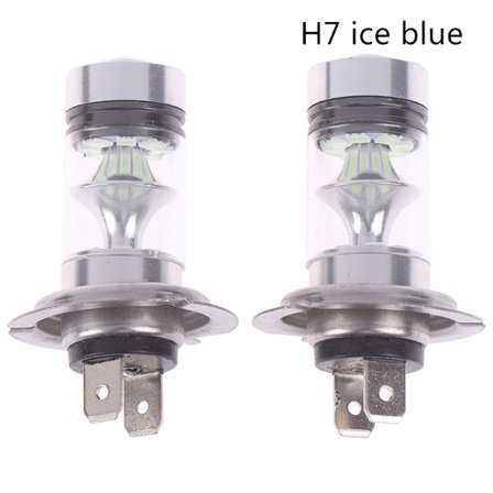 2x Bil H4/H7 9003 HB2 8000K Hi/Lo Beam 20 LED Dimljus Körning