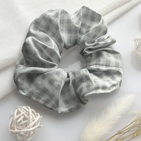 Chouchou - AVIZAR - Klassisk - Vichytyg - Grå - För Kvinna