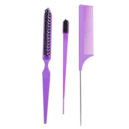 1 Set Kampasetti Monikäyttöiset Kammat Hiusmuotoilukammat Kaksipäiset Hiusharjat Kolmirivinen Kampa