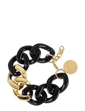 Madrid Bracelet Accessories Jewellery Bracelets Chain Bracelets Svart By Jolima*Betinget Tilbud