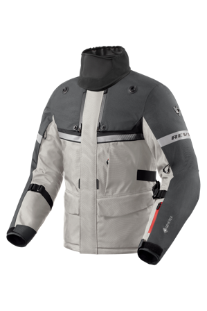 Rev'it! Poseidon 3 GTX Motorcycle Jacket Silver/Anthracite L