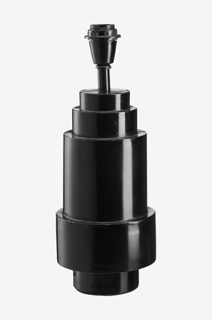 PR Home - Lampunjalka Empire, 40 cm - Musta - Lampunjalat - - Homeroom