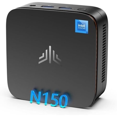 Mini PC - NIPOGI - E1 - Intel Twin Lake N150 - 16 GB RAM - 512 GB SSD - Ultra kompakt
