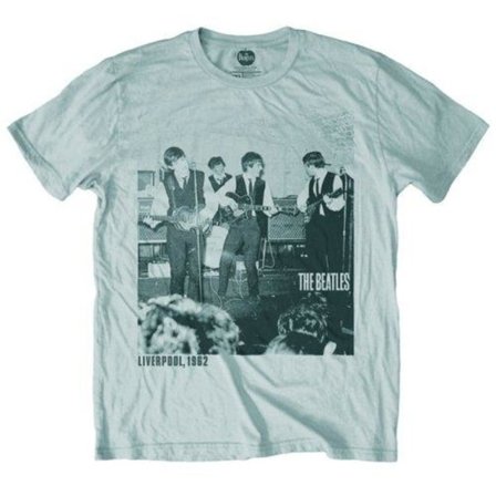 The Beatles Unisex Adult The Cavern 1962 T-Shirt XXL Silver Grå