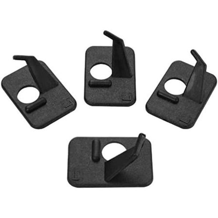 4 sæt bue- og pilholdere, plastik skyde- og